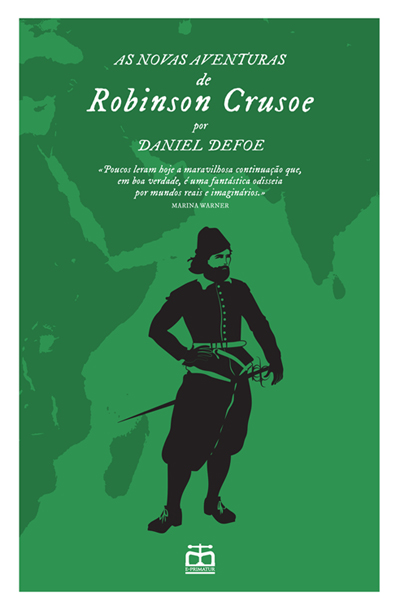 Capa: As Novas Aventuras de Robinson Crusoe