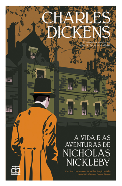 Capa: A Vida e Aventuras de Nicholas Nickleby