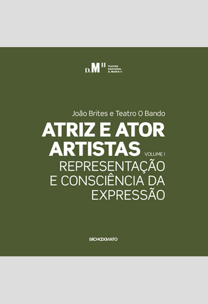 Capa: Atriz e Ator Artistas, Vol. I: Representação e Consciência da Expressão
