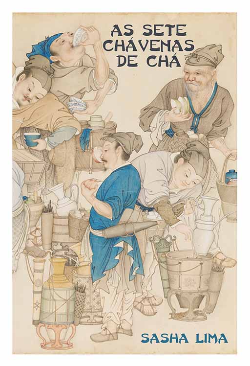 Capa: As Sete Chávenas de Chá