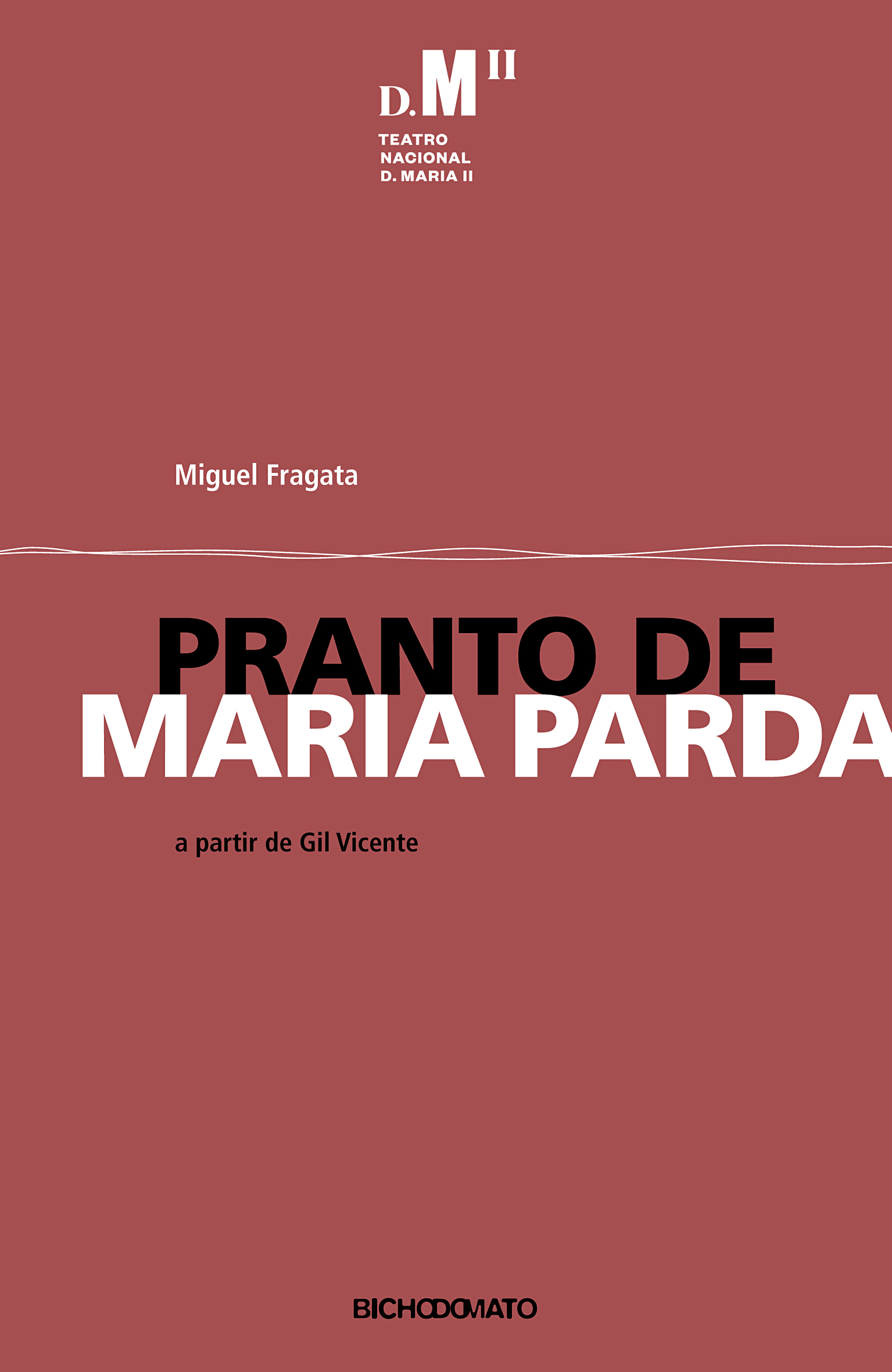 Capa: Pranto de Maria Parda